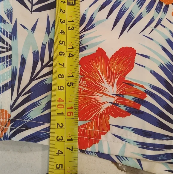 Sundek Tropical Floral Men's Swim Shorts Size 32 - Picture 7 of 8